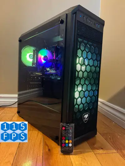 GTX 1060 Intel 6 Core Gaming PC 8GB DDR4 256GB M.2 SSD Win 11, View more