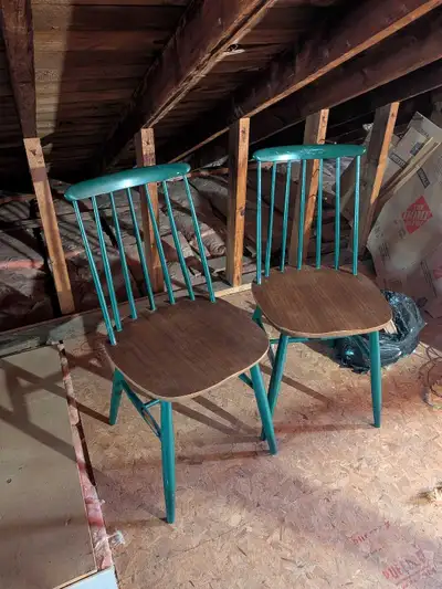 Two dining chairs , View more