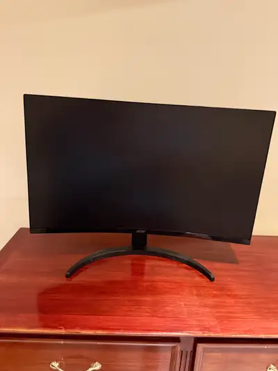 Acer curved 27” gaming monitor 180hz - excellent condition, View more