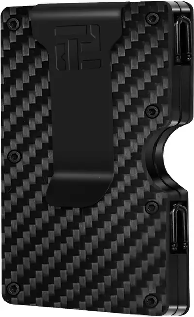 TIGERSTONE Slim Minimalist Wallet for Men w Money Clip, RFID Blo, View more