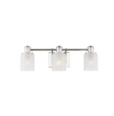 Norwood 3-Light Chrome Vanity Light. BNIB, View more
