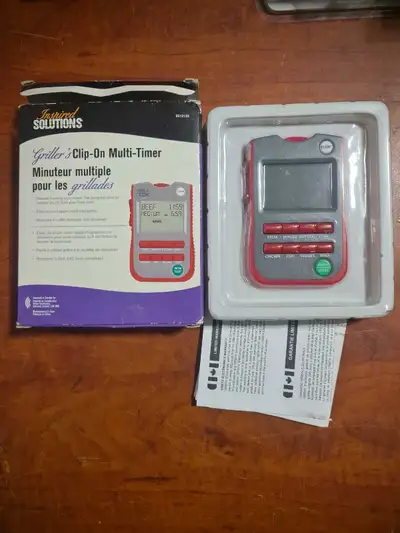 Griller's Clip-On Multi-Timer, View more