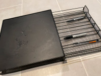 Metal Supplies Holder and Computer Stand 