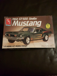 AMT 3 n 1 1968 GT-500 Shelby  Mustang Model Kit #6541