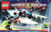 LEGO 5981 SPACE POLICE Raid VPR BRAND NEW SEALED retired