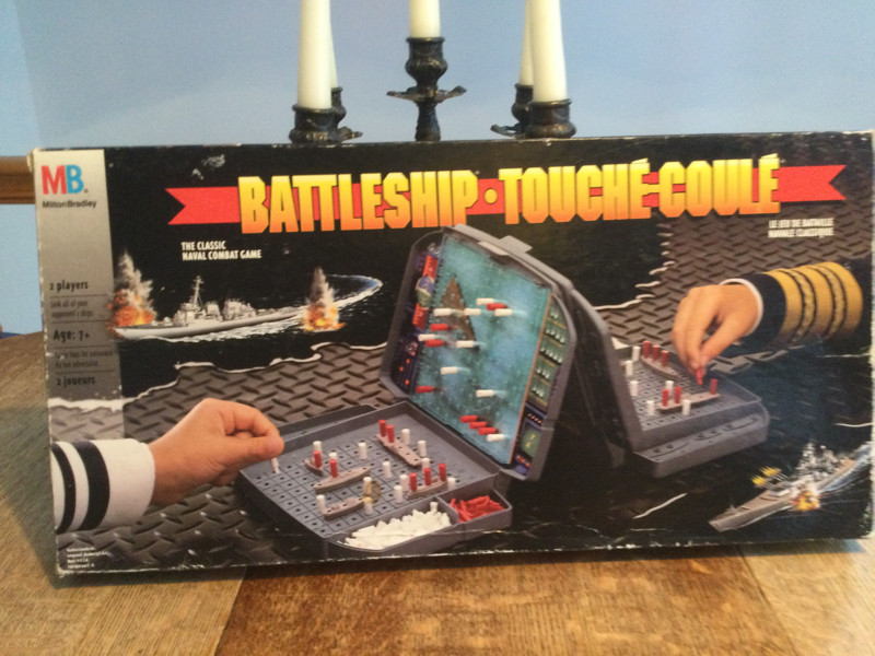 Bataille Navale Battleship touché coulé an 1996 Milton Bradley, Jouets et  jeux, Laval/Rive Nord