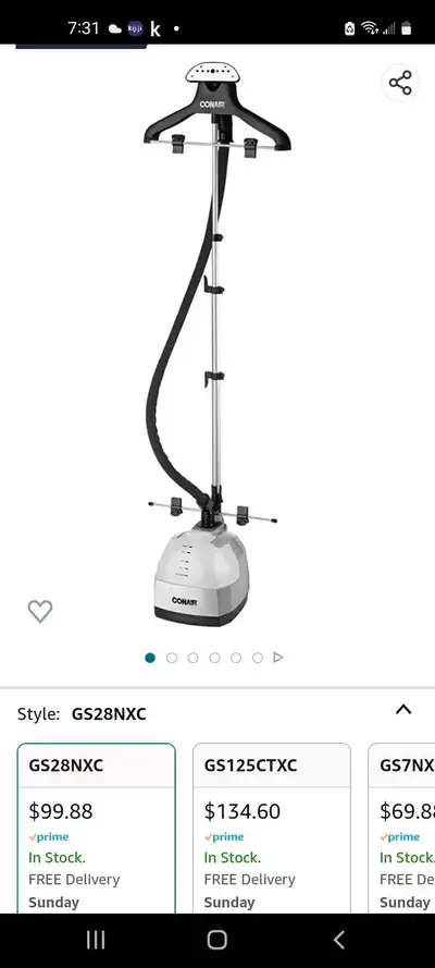conair fabric steamer, View more