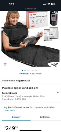 Infrared Sauna Blanket - LIKE NEW