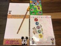 Mickey & Minnie Stationary Gift Set