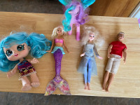 Poupées Barbie et cie