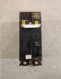 SQUARE D FA26015AC 15 AMP 2-POLE CIRCUIT BREAKER