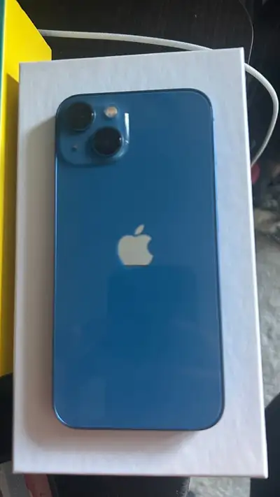 iPhone 13 - 128GB Blue & 2 free cases, View more