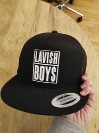 Black Trucker Hat Snapback (Lavish Boys)