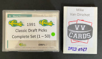 1990’s Classic and Ultimate Complete Hockey Card Sets
