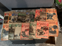 Vintage PRACTICAL MOTORIST magazines from 1930s
