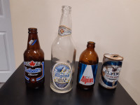 Beer bottles and can lot