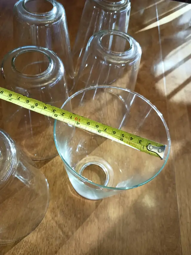 SIX LAMP SHADES - cone shaped in Indoor Lighting & Fans in Ottawa - Image 3