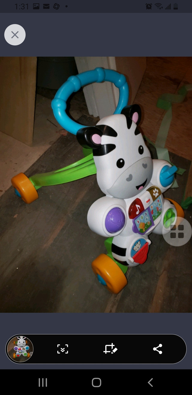 Zebra walker in Toys in Oakville / Halton Region - Image 2