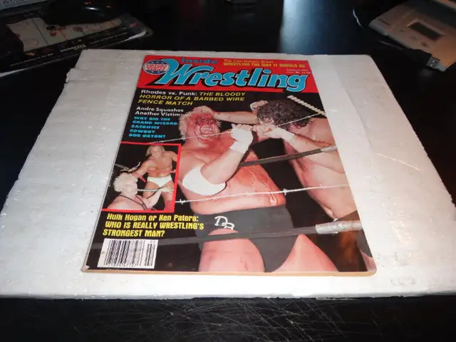 inside wrestling magazine 1983  wwe wwf  see inside the one avai in Arts & Collectibles in Victoriaville - Image 4