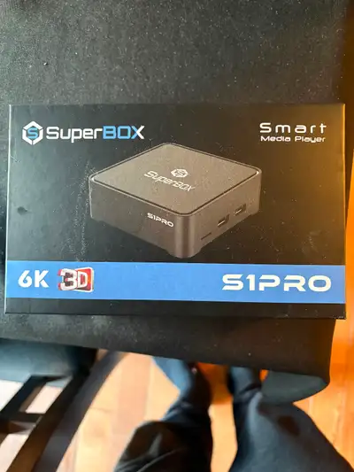 Super Box S1 Pro 6K 3D TV box, View more