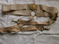 Naval Officers dress belt Victorian period, for white uniform