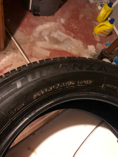 Great tires. 1 summer Season only 8500 km. Came off my Toyota Yaris. $250.00