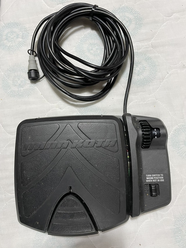 Minn Kota Trolling Motor foot pedal and wiring harness Boat Parts