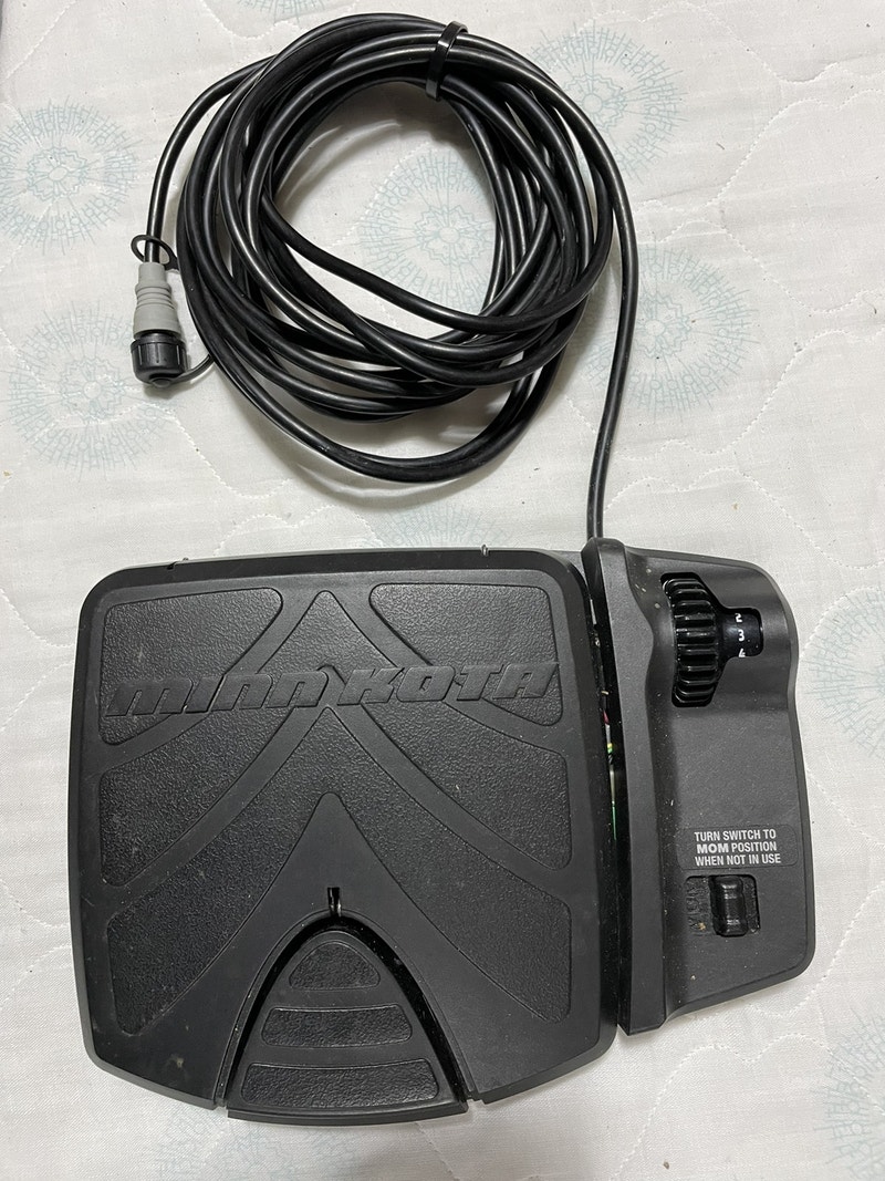 Minn Kota Trolling Motor foot pedal and wiring harness Boat Parts
