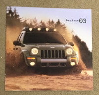 Jeep Liberty Brochure For Sale