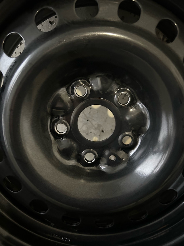 17" Winter with Steel Rims - One Season Old - with Invoice in Tires & Rims in Markham / York Region - Image 3