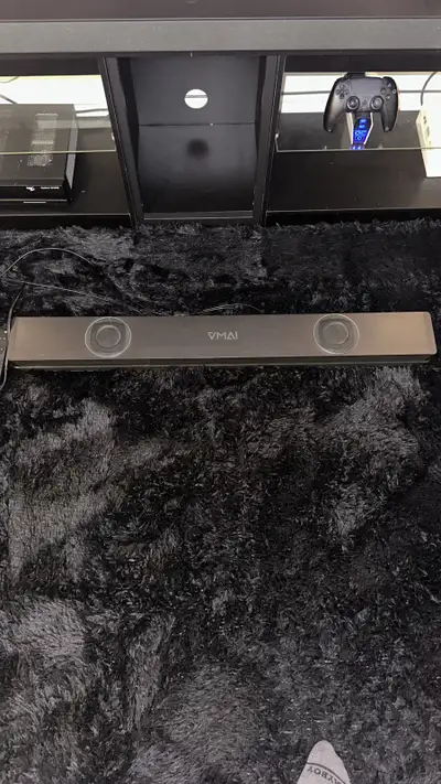 VMAI X SOUNDBAR 38inch 2.1 with dual built in subwoofer. Perfect home theatre experience. 6 speakers...