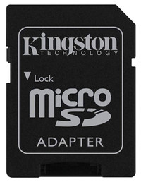 Free MicroSD card SD adapter