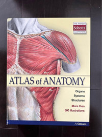 Atlas of Anatomy - Hardcover By Sobotta Atlas