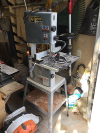 Craftex 10in bandsaw with stand