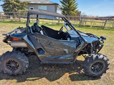 2017 wildcat sport SE it's a 700cc It's got normal wear and tear as you can see in pics scratches an...