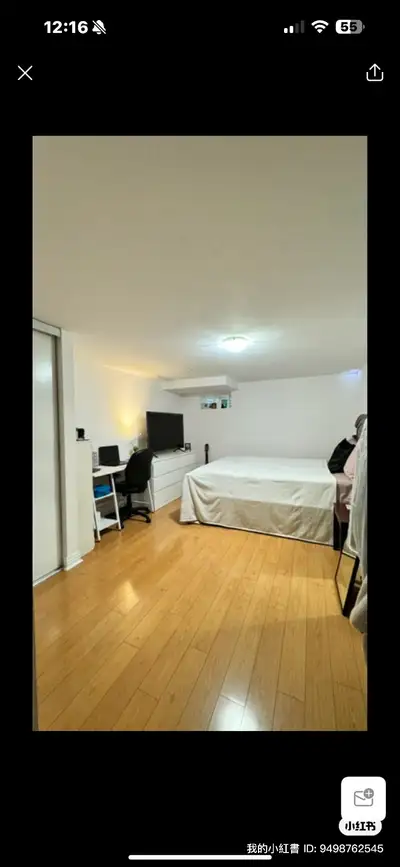 All-inclusive Fully furnished 2B2B whole basement apartment