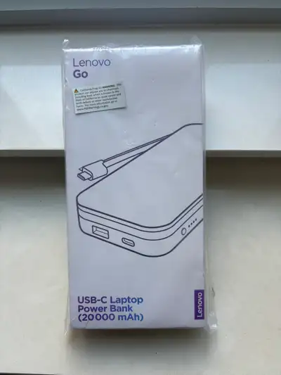 Lenovo Go USB-C Laptop Power Bank (20,000 mAh), View more