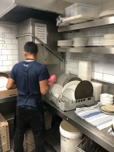 Part time dishwasher 5pm-10pm Indian restaurant , View more