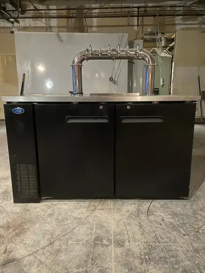 ICB 61-Inch 2-Door Draught Beer Cooler, View more