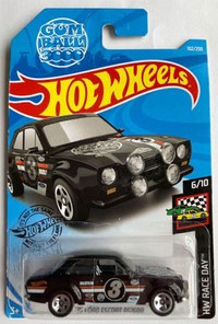 Hot Wheels FORD Escort, Sierra Cosworth, Focus 1:64 collectibles