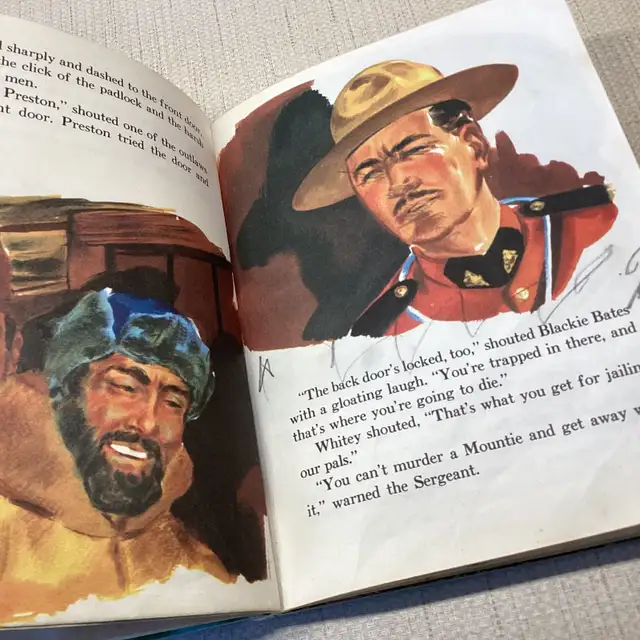 Vintage Children’s Book -  Sergeant Preston & Rex in Children & Young Adult in Winnipeg - Image 3