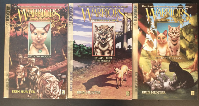 Tigerstar & Sasha Vol 1-3 - Warriors in Comics & Graphic Novels in North Bay