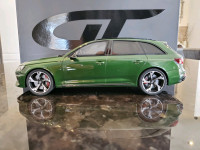 1:18 Resin not Diecast GT Spirit Audi RS4 Avant Wagon Green