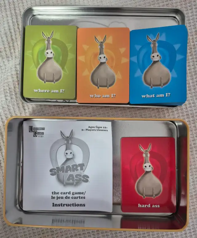 Smart Ass Tin - Excellent Condition in Toys & Games in Oshawa / Durham Region - Image 4