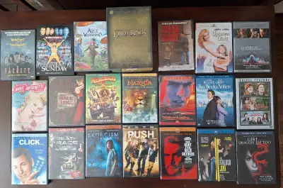 I'm offering a diverse collection of used DVDs, perfect for movie enthusiasts looking to expand thei...