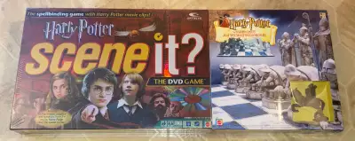 Harry Potter Scene It? 1st Edition & Wizards Chess New Sealed, View more