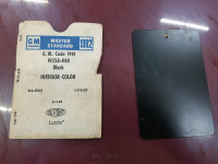 1982 GM General Motors DuPont Paint Standard Color Card