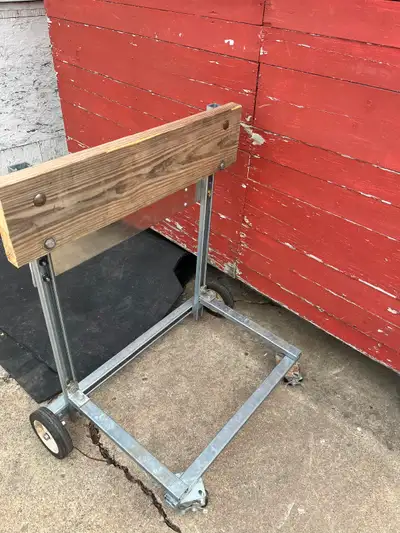 Outboard motor stand., View more
