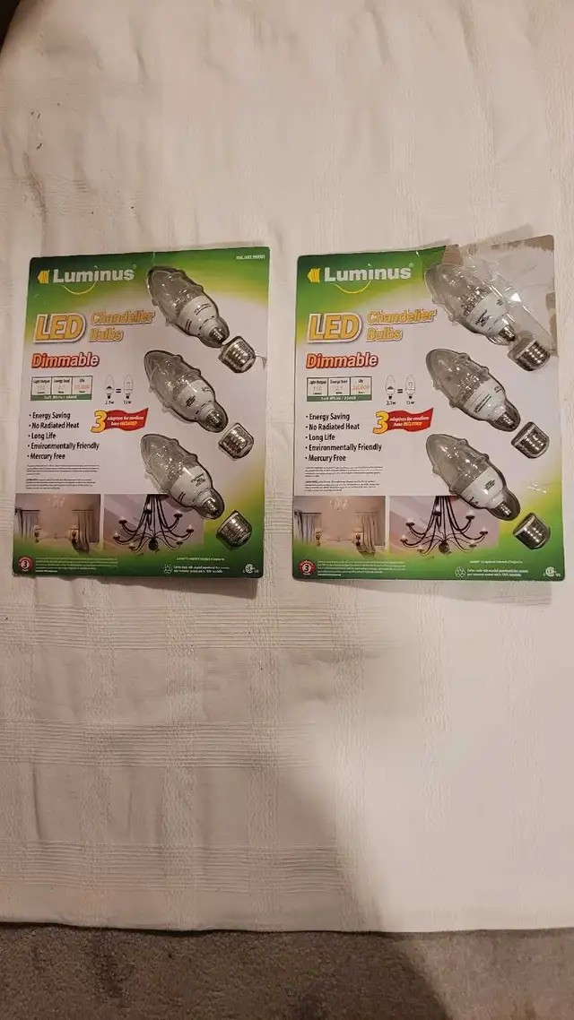 LED Chandelier Light Bulbs in Indoor Lighting & Fans in Kawartha Lakes - Image 2