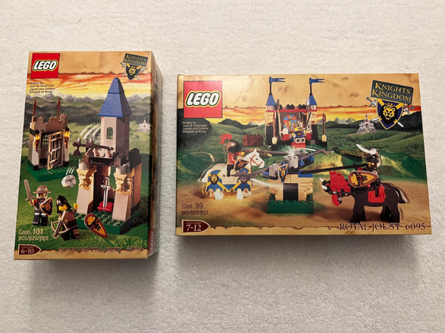 Lego CASTLE Vintage 2000 Sets 6094 6095 6096 RARE NEW Toys Games Calgary Kijiji Classifieds